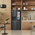 LG 508L Slim French Door Fridge Matte Black GF-V570MBLC image NaN