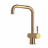 Sussex Taps Voda Sink Mixer Tap Living Tumbled Brass VSMQ-23 image NaN