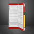 Smeg 270L 50's Retro Style Aesthetic Top Mount Fridge Multi-Colour FAB28RDMC3 image NaN