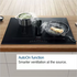 Bosch 80cm Series 6 Induction Cooktop with Downdraft Ventilation Black PVQ811H26E image NaN