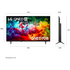 LG 50 Inch QNED70B AI Mini LED 4K Smart TV 50QNED70BSA [2026] image NaN