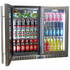 Schmick 233L Triple Glazed Quiet Under Bench Stainless Steel Bar Fridge SK206-SS image NaN