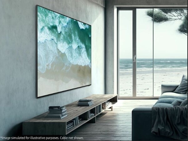 Wall or cabinet mounting for optimal TV display.