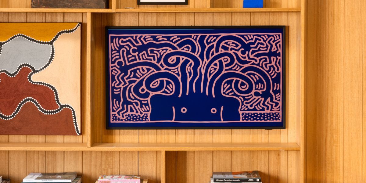 The Frame TV by Samsung displays art works when not in use