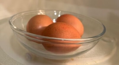 Eggs can explode in a microwave