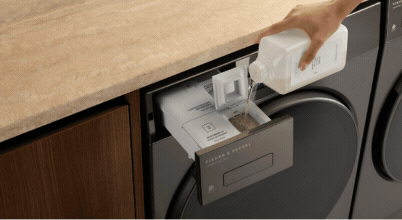 Fisher & Paykel washing machines include auto dosing, steam refresh and other fabric care features