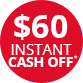 Fisher Paykel OCT26 LB Cash off 60