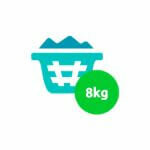 8kg capacity (medium)