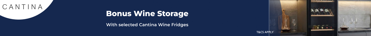 Bonus Wine Storage with Selected Cantina Wine Fridges
