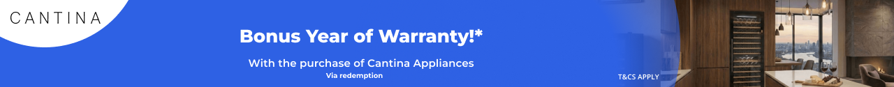 Cantina Bonus 1 Year Warranty Offer