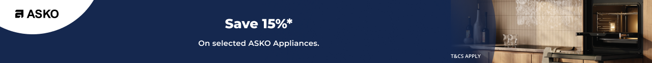 Save 15% on selected ASKO Kitchen Appliances
