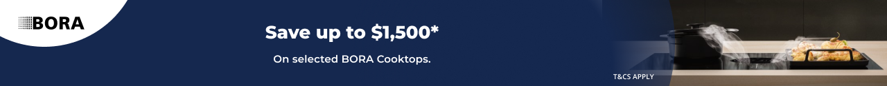 Save up to $1,500 on selected BORA Cooktops